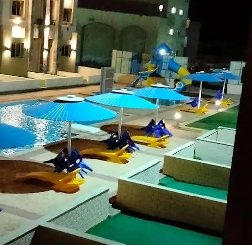 قرية لالونا العين السخنة اكوا بارك مارينا صيد للعائلات Laluna Ain Sokhna Aqua Park Marina Fishing Families Alpesi faház *