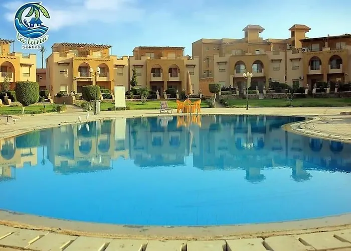 قرية لالونا العين السخنة اكوا بارك مارينا صيد للعائلات Laluna Ain Sokhna Aqua Park Marina Fishing Families Alpesi faház Ajn-Szuhna