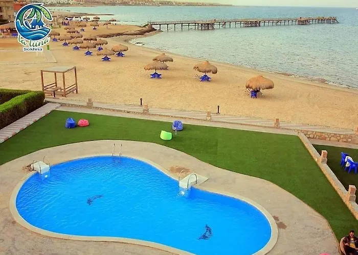 قرية لالونا العين السخنة اكوا بارك مارينا صيد للعائلات Laluna Ain Sokhna Aqua Park Marina Fishing Families * Ajn-Szuhna